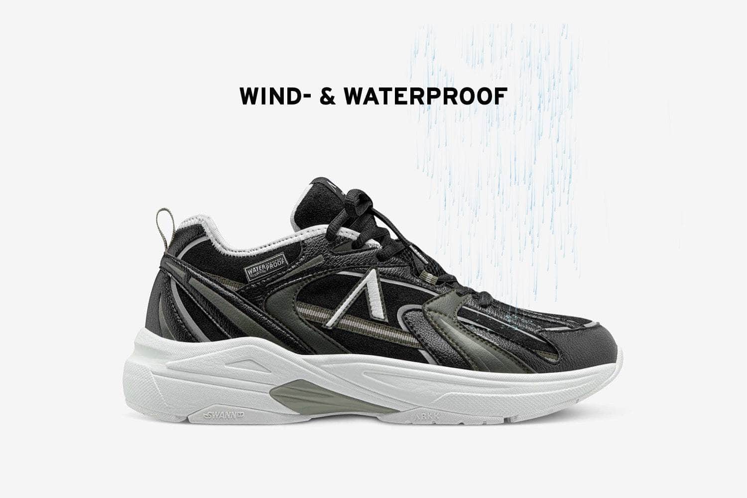 ARKK Collection Oserra Suede HL S-SP | Black Dark Army | Men Oserra